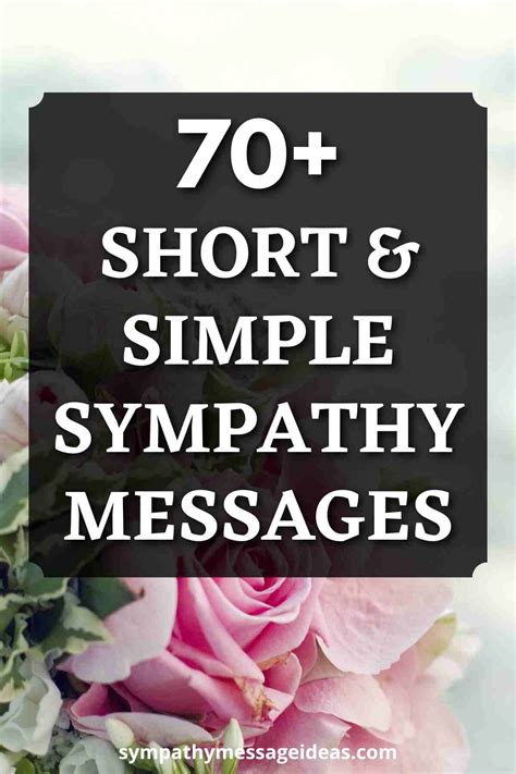 Sympathy Message Ideas