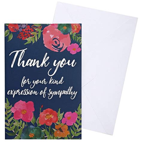 Sympathy Thank You Card