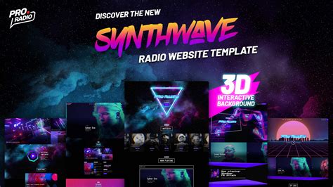 Synthweave Website