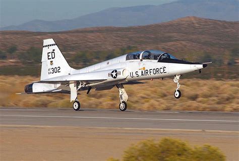 T-38 Jet Plane Landing