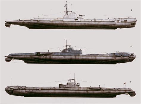 T class submarine design gallery