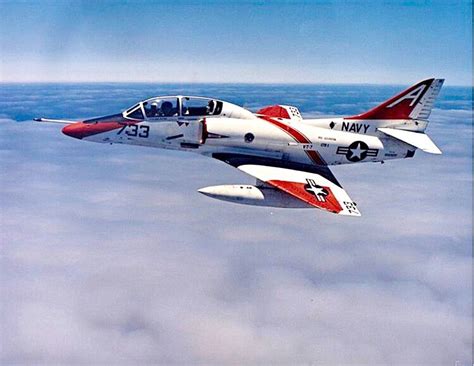 TA-4 in flight