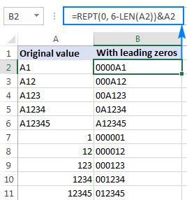 Using the TEXT function in Excel