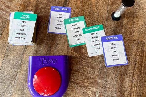 Taboo Card Games