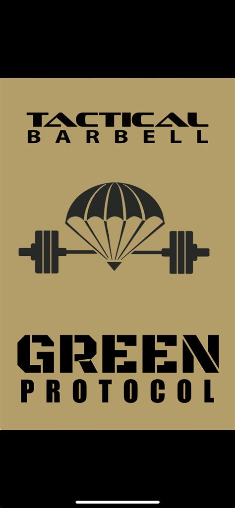 Tactical Barbell Training Protocol