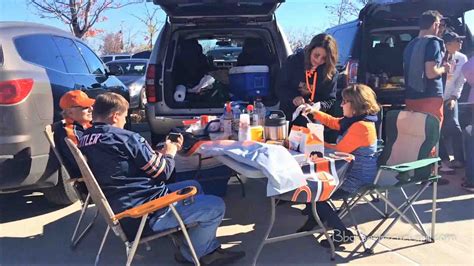 Tailgating before the Army Navy Game