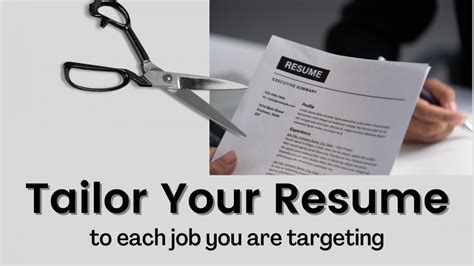 Tailor Your Resume