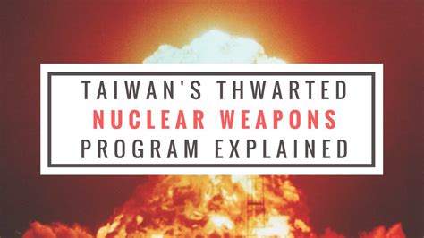 Taiwan nuclear policy