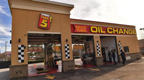 Take 5 Oil Change Deals