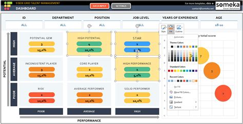 Talent Management Excel Template Talent