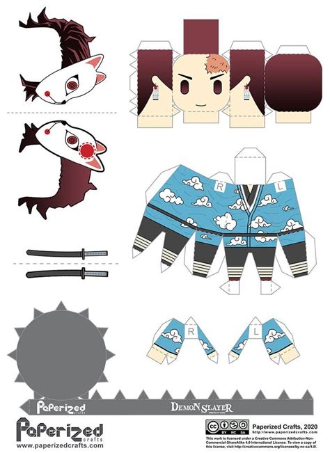 Tanjiro Kamado Papercraft