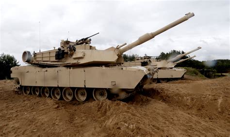 A tank vehicle in a modern warfare scenario