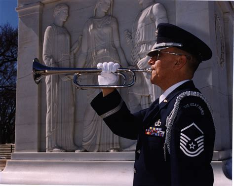 Taps At Funeral