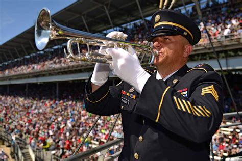 Taps Being Played At Public Gathering