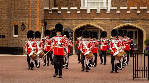 Taps being played during a changing of the guard