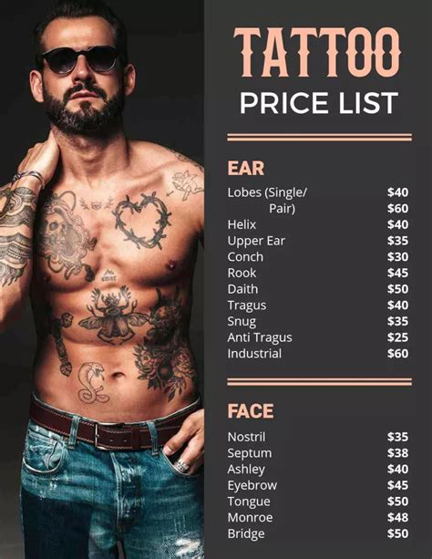 Tattoo Prices in New Haven