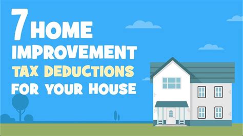 Tax deductions for home improvement using a receipt template