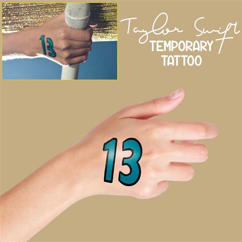 Taylor Swift Temporary Tattoos Collection Gallery