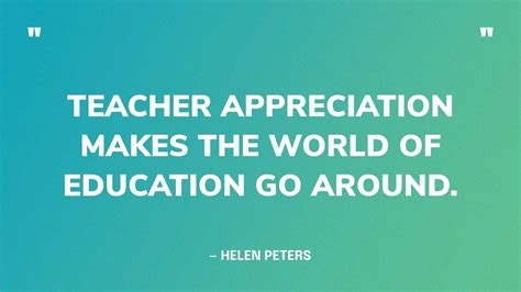 Teacher Appreciation Quote Ideas