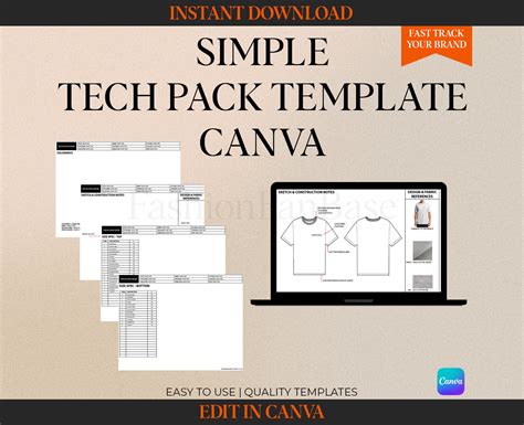 Tech Pack Template Creation