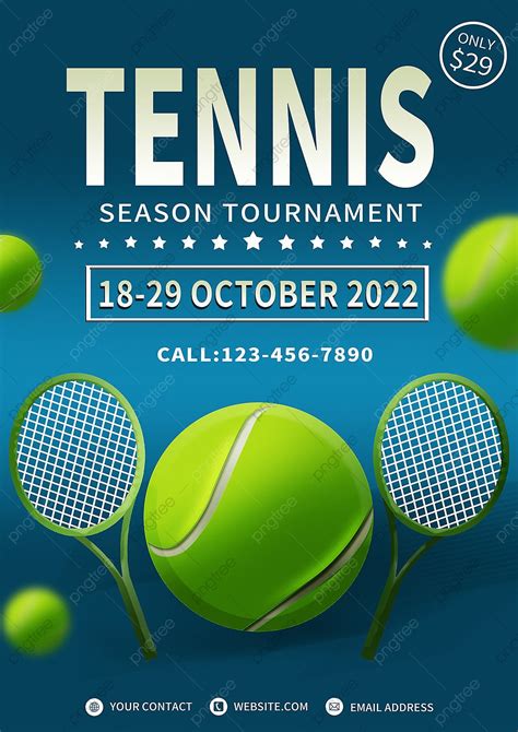 Tennis Flyer Template 10