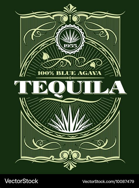 Tequila Bottle Labels