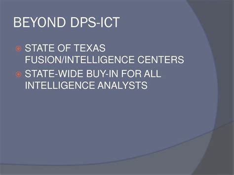 Texas DPS Intelligence Analysts Working Together