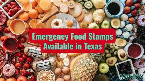 Texas Emergency Food Stamps: A Lifeline for Those in Need