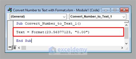 Text to Number Conversion VBA Code