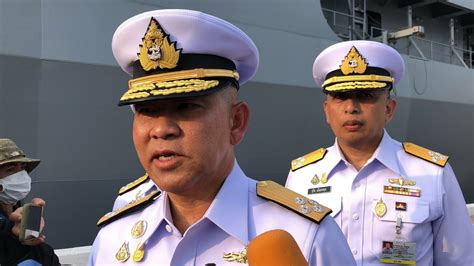 Thai Navy Ship at Sea