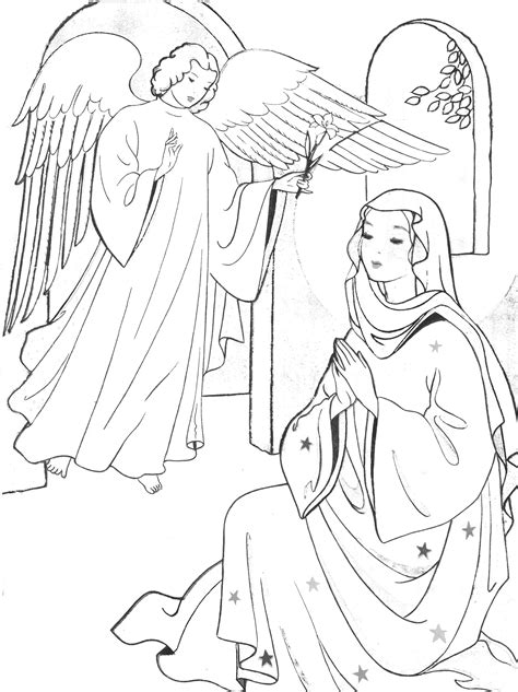 The Annunciation Printable