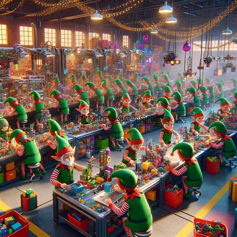 The Elves That Build Santa's Sleigh