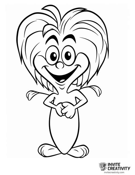 The Grinch's Heart Coloring Pages