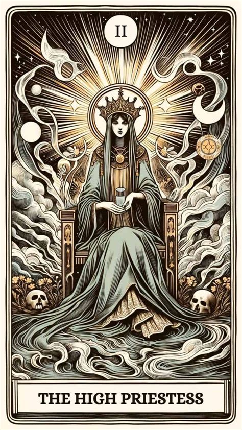 The High Priestess Tarot Card