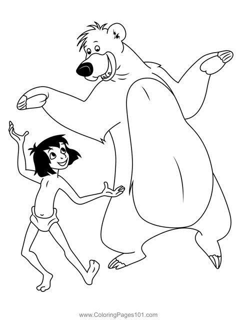 The Jungle Book Coloring Pages For Kids