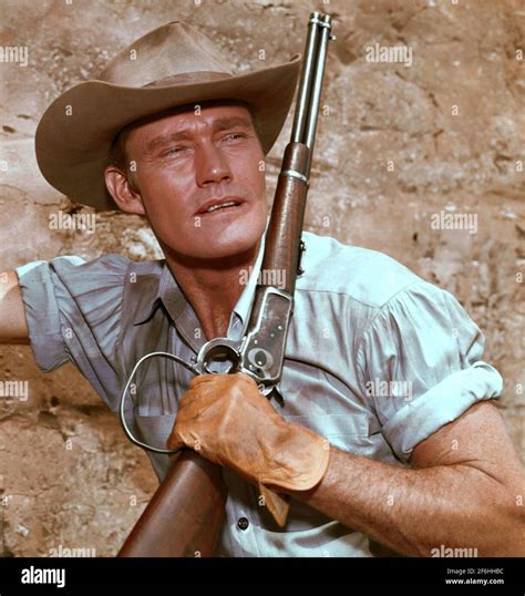 Chuck Connors as Lucas McCain in The Rifleman