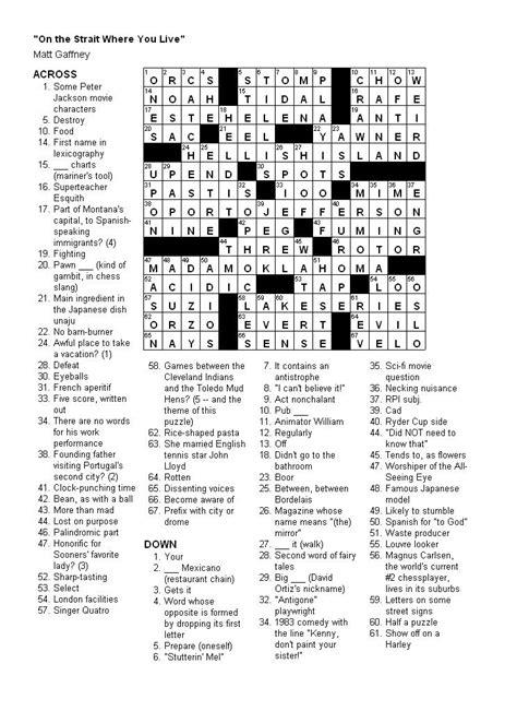 Thomas Joseph Crossword Puzzle Resources