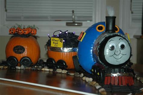 Thomas Train Pumpkin Idea 2