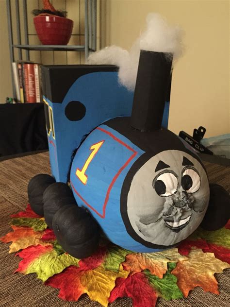 Thomas Train Pumpkin Idea 6