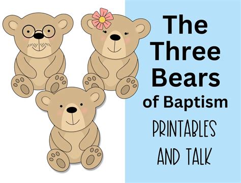 Three Bears of Baptism