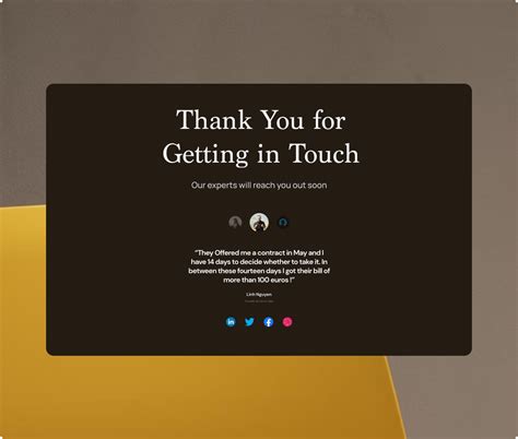 Thrive Architect Thank You Page Templates