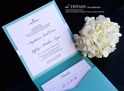 Tiffany Blue Invitation Design