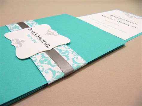 Tiffany Blue Invitation Ideas