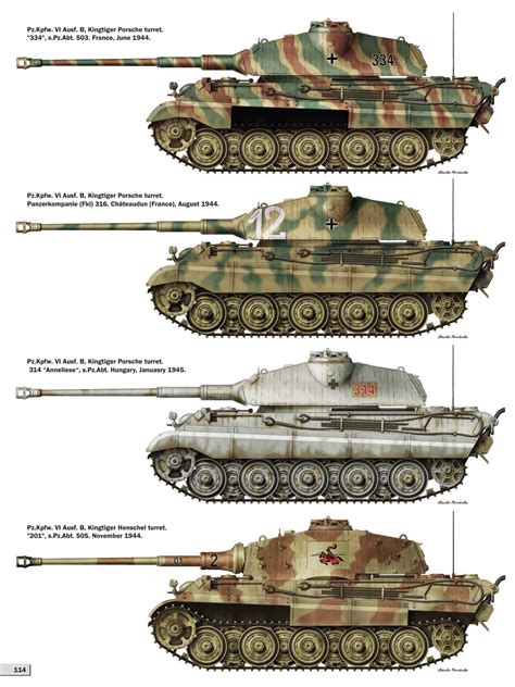 Tiger Tank Variants