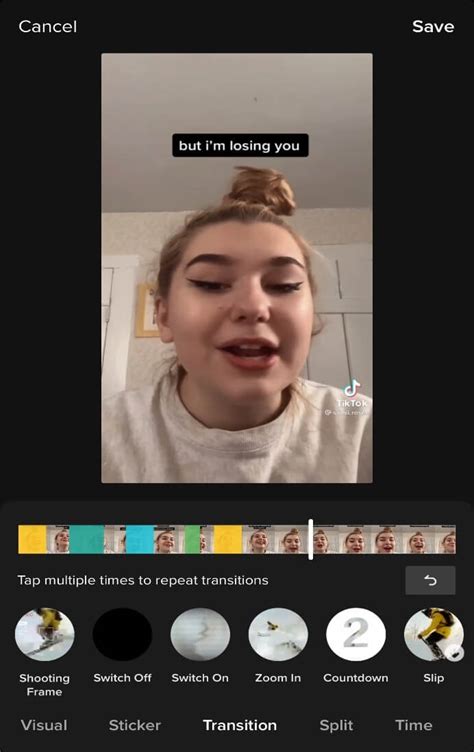 TikTok Transition Effect