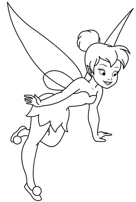 Tinkerbell coloring page gallery 2