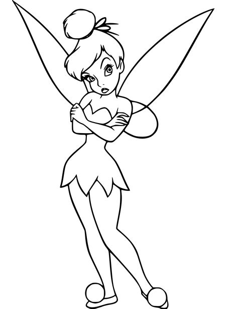 Tinkerbell coloring page gallery 6