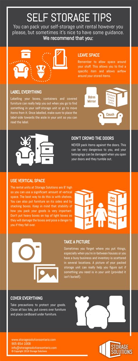 Tips for Self Storage