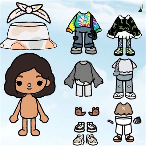 Toca Boca Paper Dolls Printables