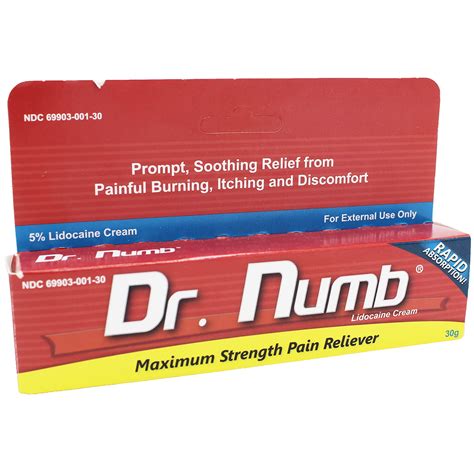 Top 5 Numbing Creams for Pain Relief